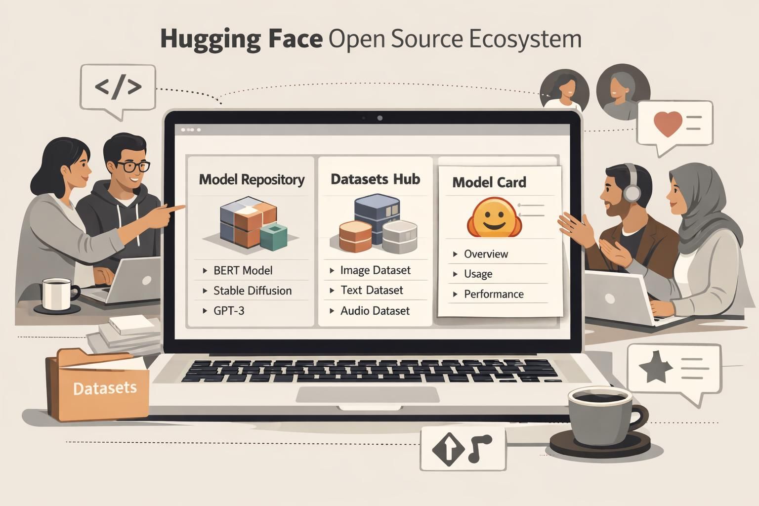 platform ai hugging face memperluas akses ke model kecerdasan buatan open source, memungkinkan inovasi dan kolaborasi yang lebih luas dalam pengembangan teknologi ai.