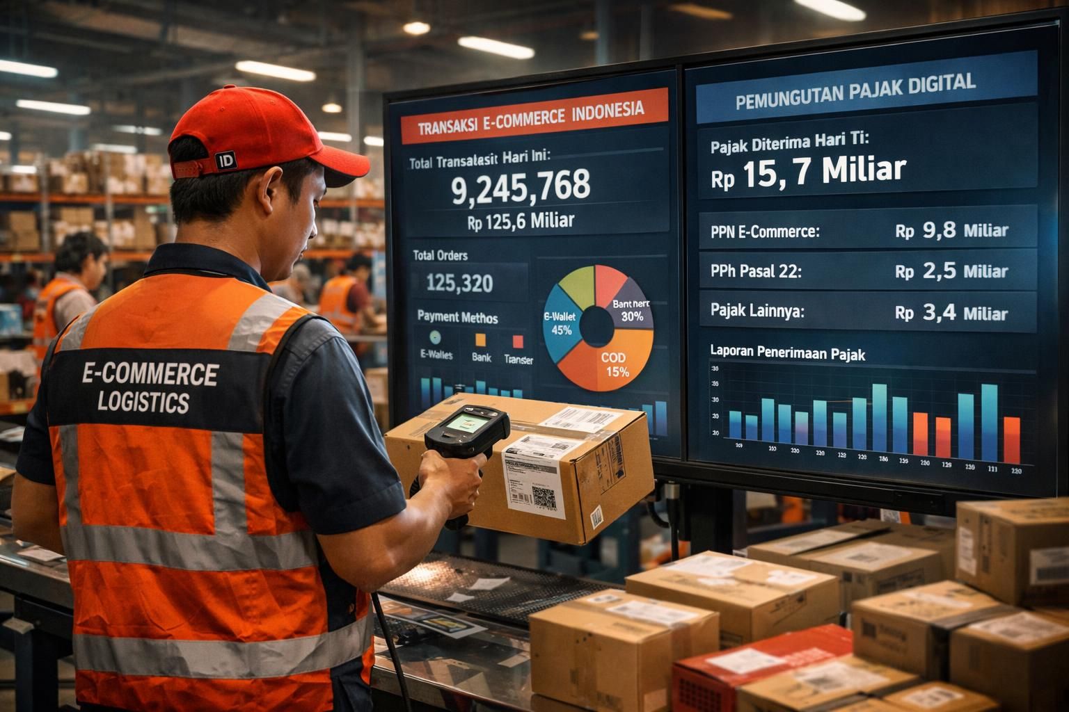 platform e-commerce utama di indonesia resmi ditunjuk sebagai pemungut pajak transaksi digital nasional, mendukung transparansi dan kepatuhan pajak di era digital.