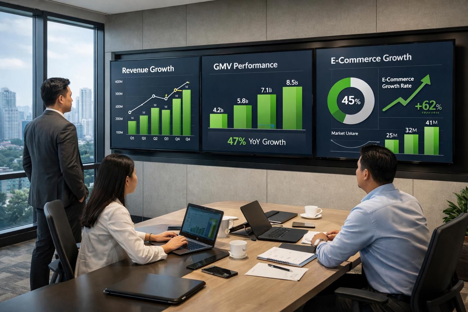 sea limited melaporkan pertumbuhan pendapatan yang signifikan dari divisi e-commerce shopee pada awal tahun 2026, menunjukkan performa bisnis yang kuat dan prospek positif.