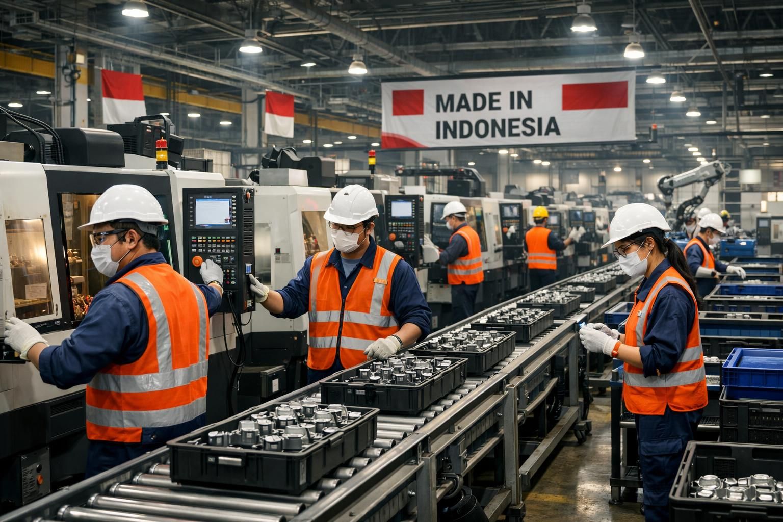 sektor manufaktur indonesia menunjukkan pertumbuhan dan ekspansi yang kuat pada awal tahun 2026, menandai kemajuan ekonomi yang signifikan.