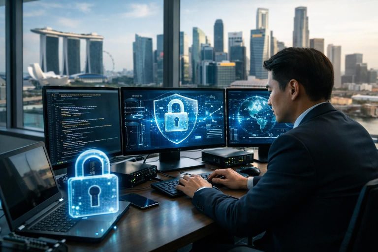 singapura memperkuat regulasi keamanan siber untuk sektor keuangan guna melindungi data dan mencegah serangan siber, memastikan stabilitas dan kepercayaan dalam industri keuangan.