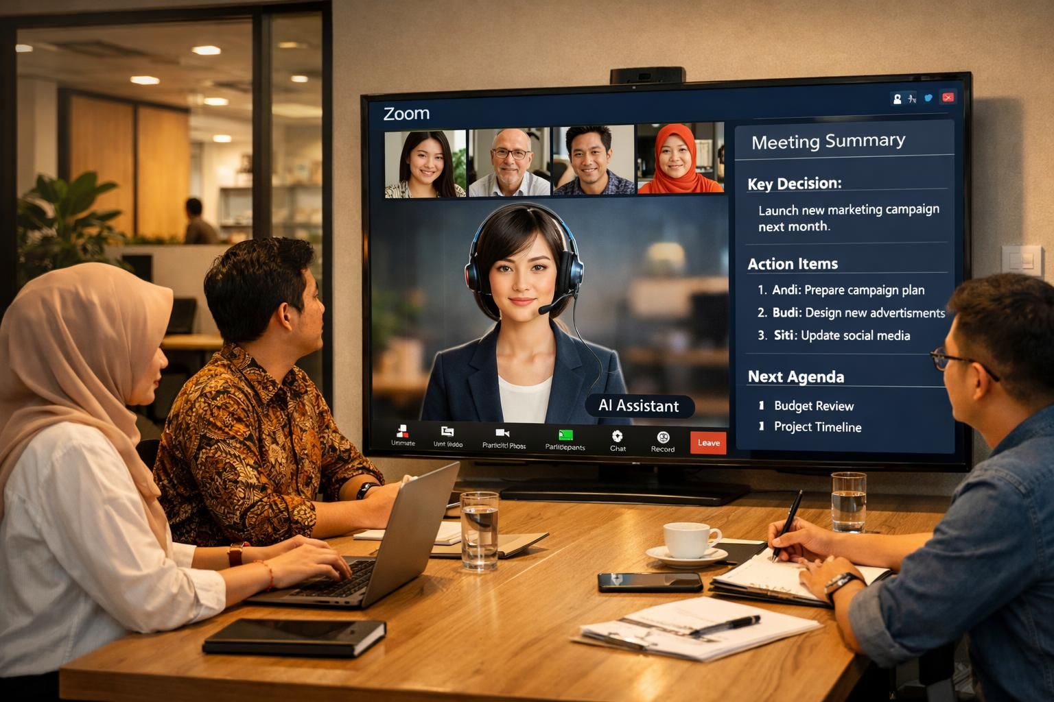 zoom memperkenalkan fitur ai terbaru yang dirancang untuk meningkatkan produktivitas rapat virtual dengan cara yang lebih efisien dan cerdas.