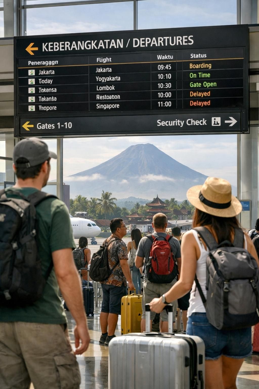 persiapkan perjalanan anda ke bali, jakarta, atau lombok dengan membaca peringatan penting ini agar perjalanan anda aman dan menyenangkan.
