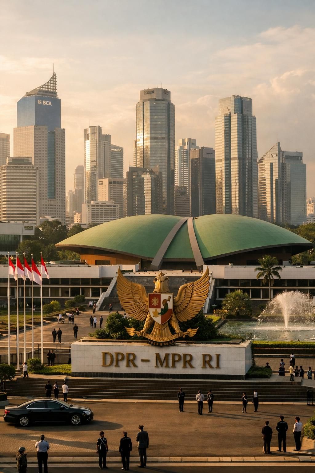 panel parlemen indonesia menyetujui rencana pengembangan pusat keuangan untuk memperkuat ekonomi nasional dan menarik investasi asing.