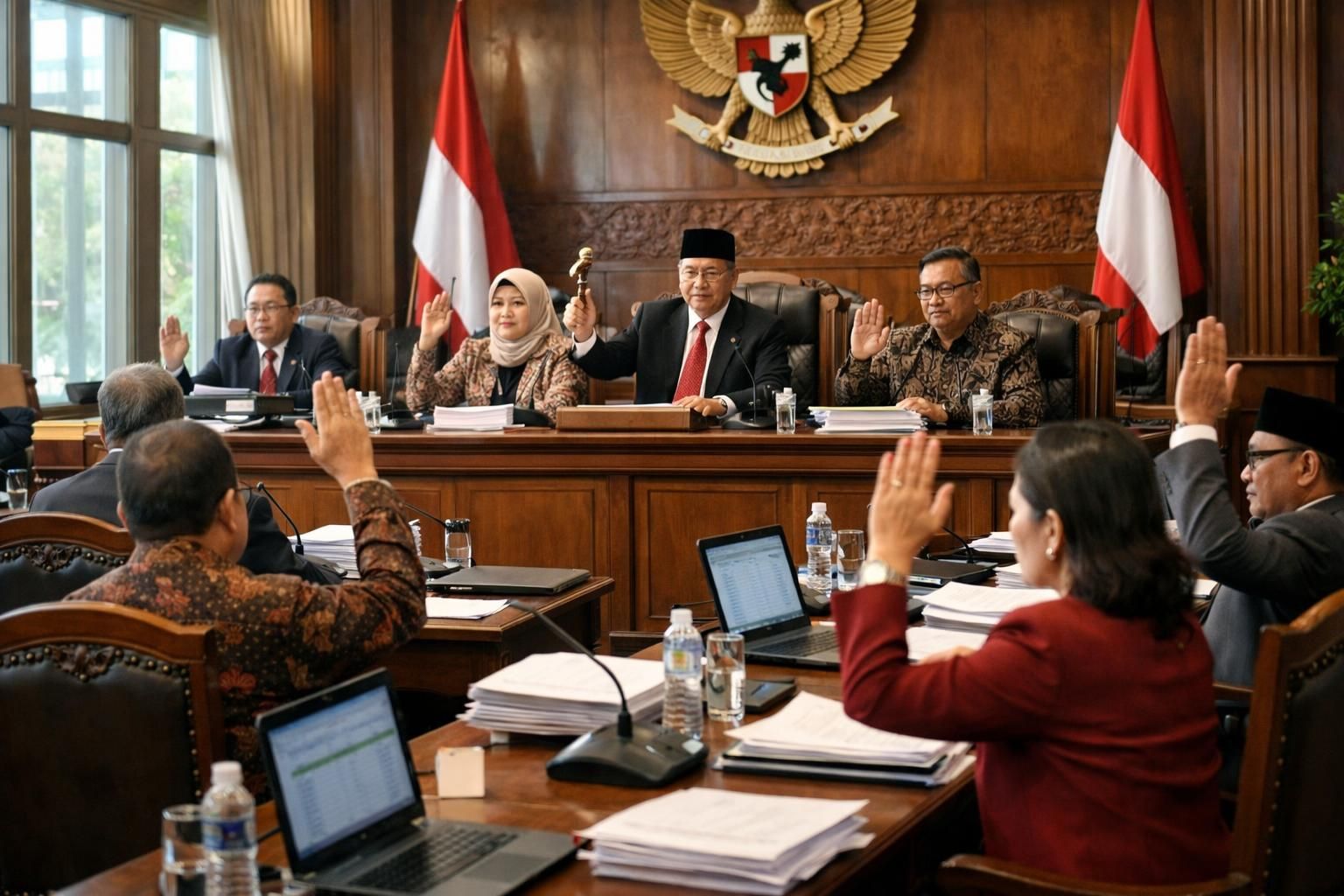 panel parlemen indonesia menyetujui rencana pengembangan pusat keuangan untuk mendukung pertumbuhan ekonomi dan stabilitas keuangan nasional.