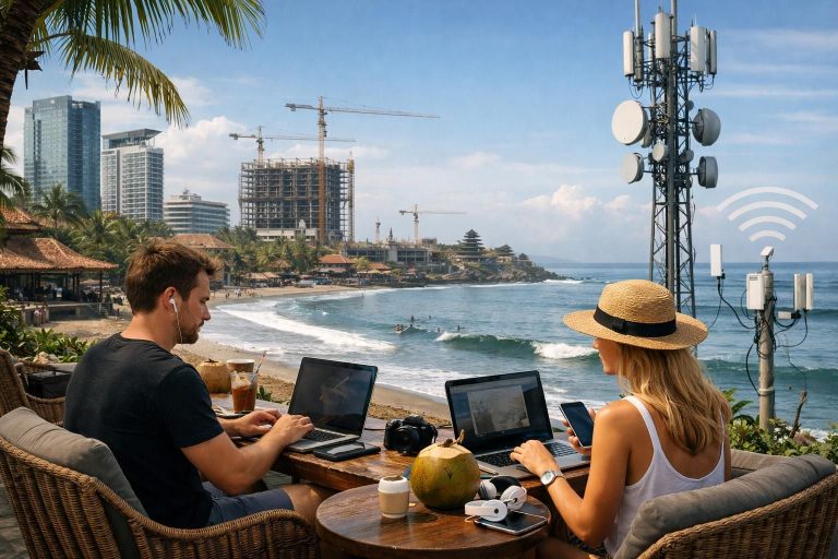 bali menyambut para digital nomad dengan antusias, namun kini menghadapi tantangan dalam mengelola pertumbuhan pesat yang terjadi di pulau tersebut.
